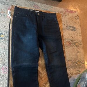 Weatherproof Men's Deep Indigo Straight Jeans